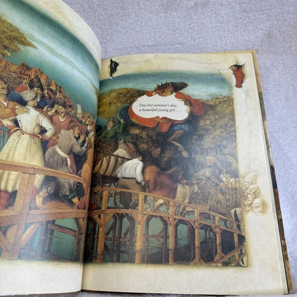 Sorochintsy Fair‎ Nikolai Gogol Hardback Book Illustrated 1991 Collectable HB